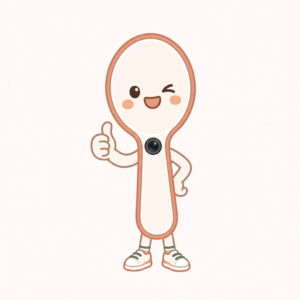 SpoonGo 平面插畫小湯匙公仔