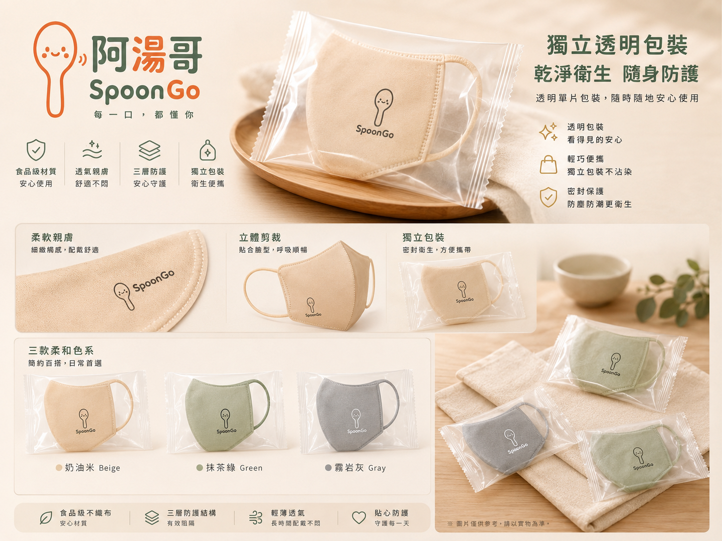 SpoonGo 口罩